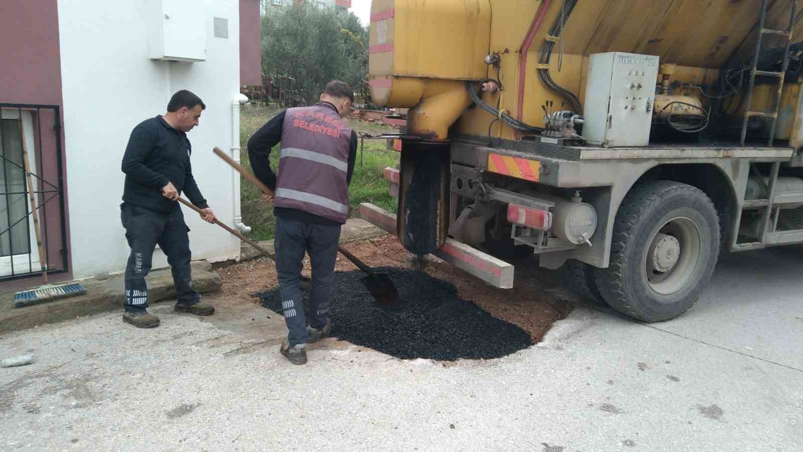 Karesi’de kış hazırlığı