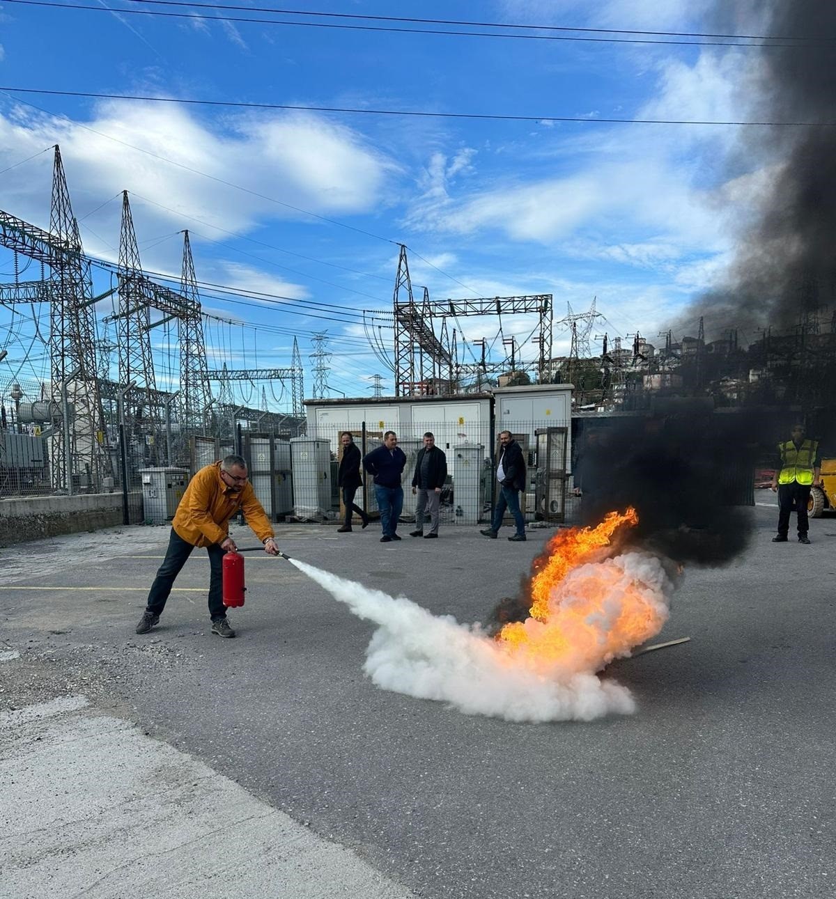 Enerji çalışanları afete hazırlanıyor