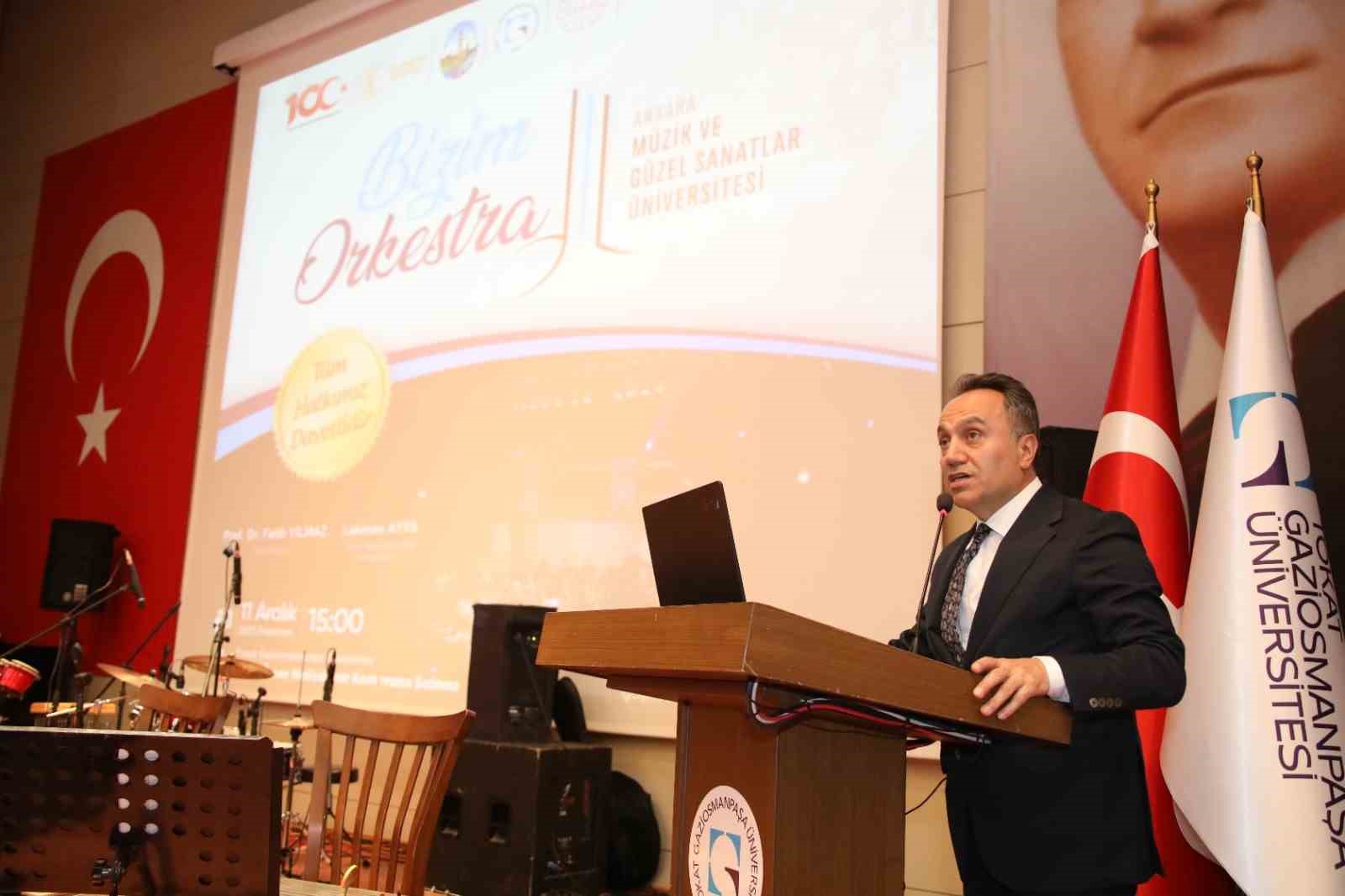 TOGÜ’de "Bizim Orkestra" konseri gerçekleştirildi