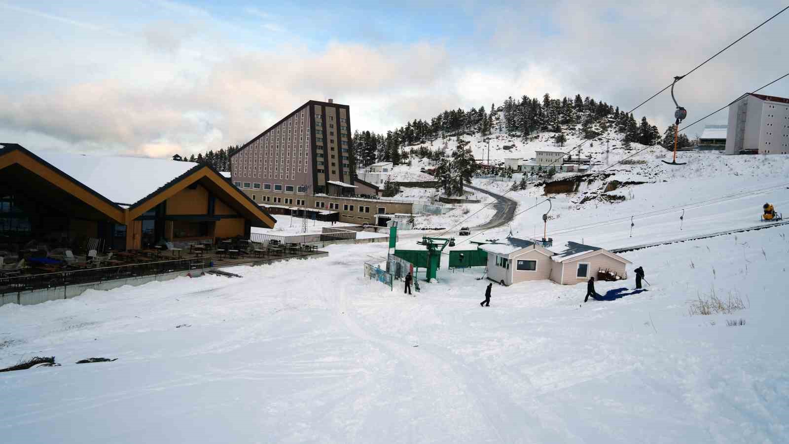 Kartalkaya Kayak Merkezi&rsquo;nde yeni sezon hazırlıkları tamamlandı
