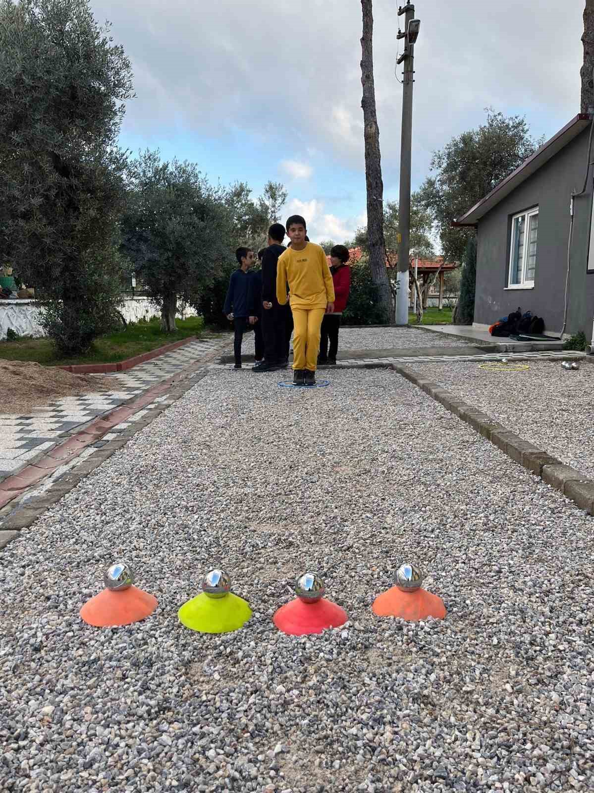 Kırsal Mahalle çocukları Bocce ile tanıştı