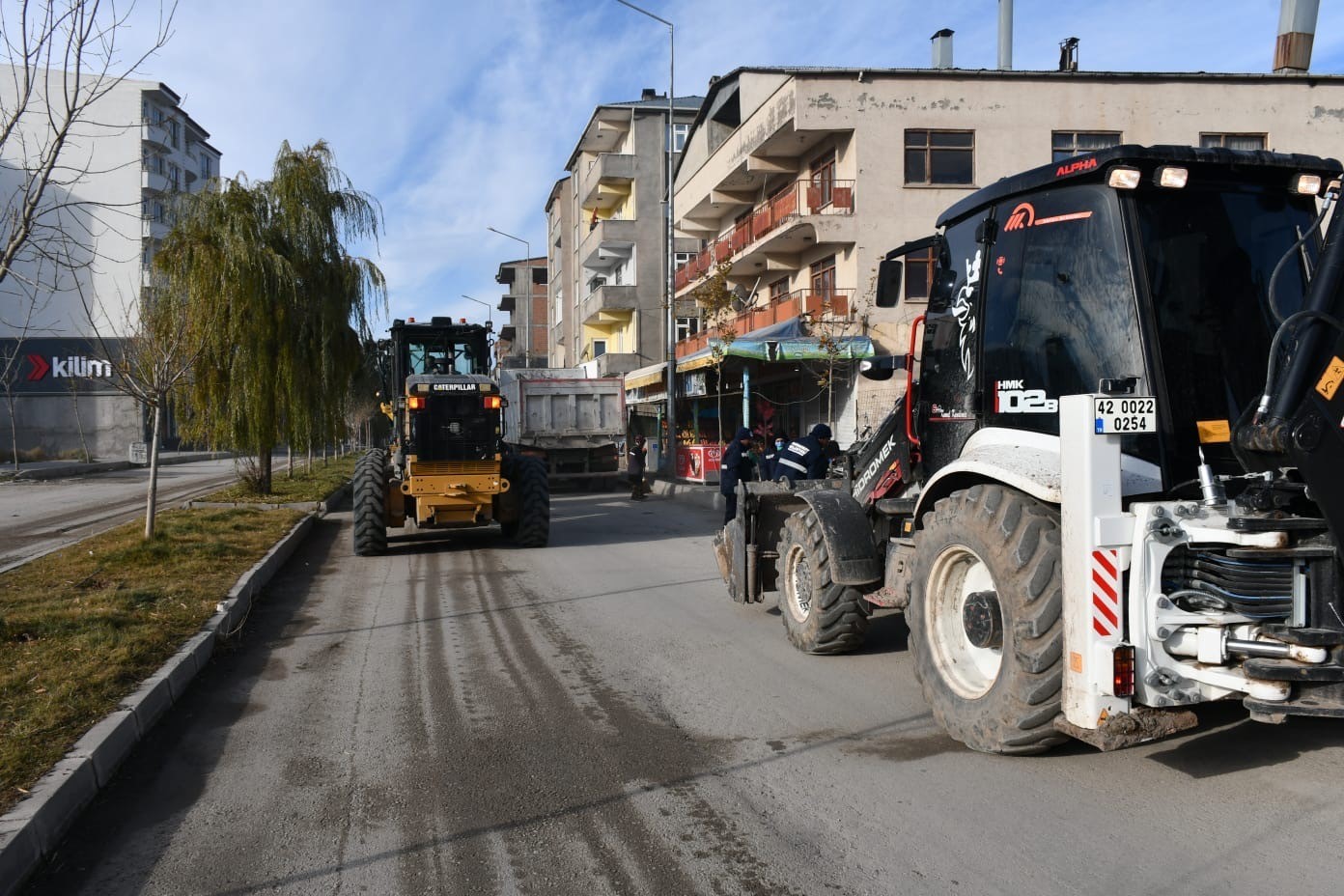 Doğubayazıt sokakları temizleniyor