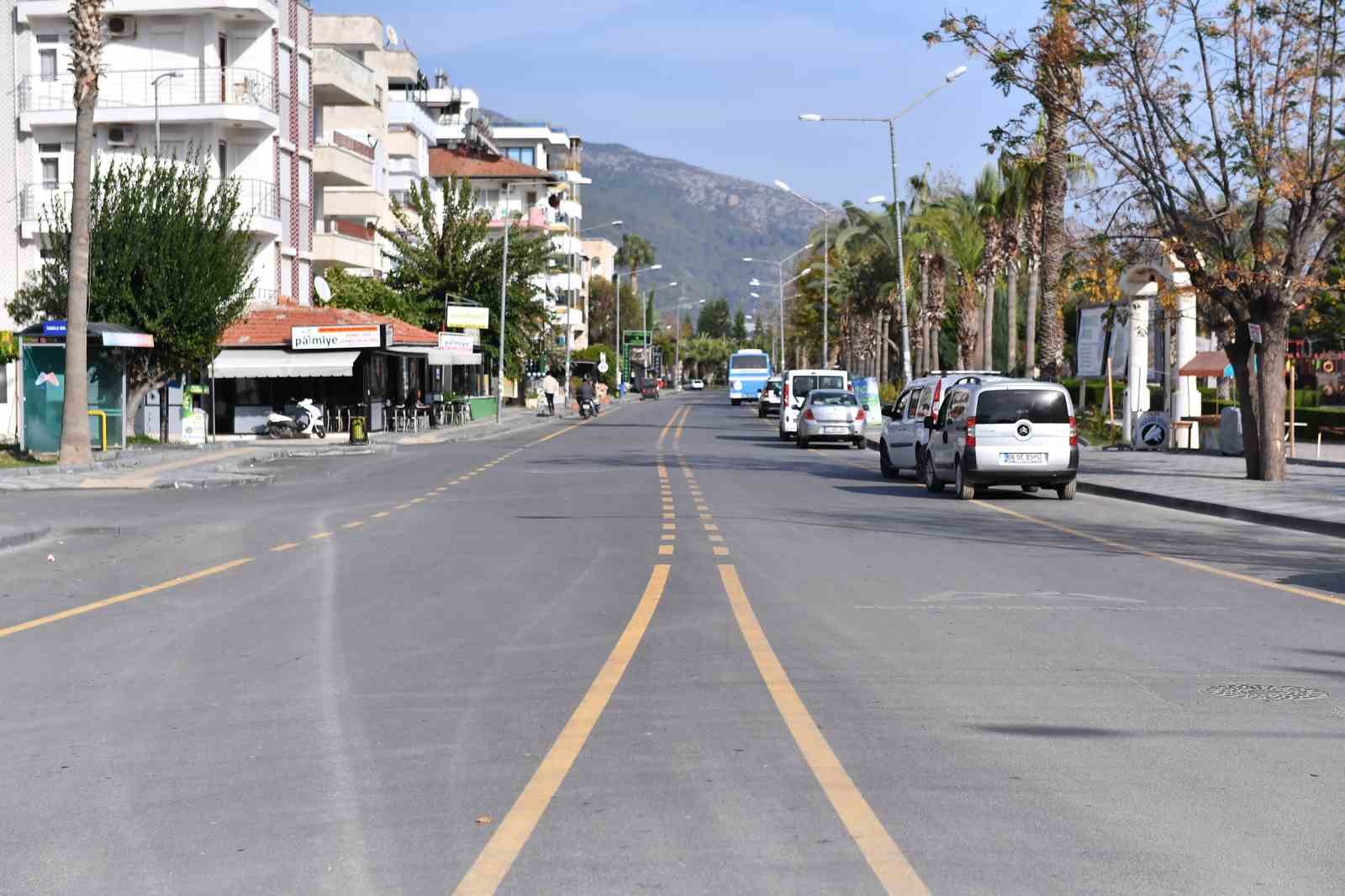 Anamur’da iskele yolu yenilendi