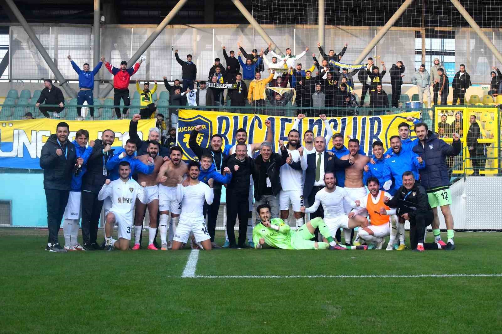 Bucaspor 1928, deplasmanda kaybetmeyen tek takım