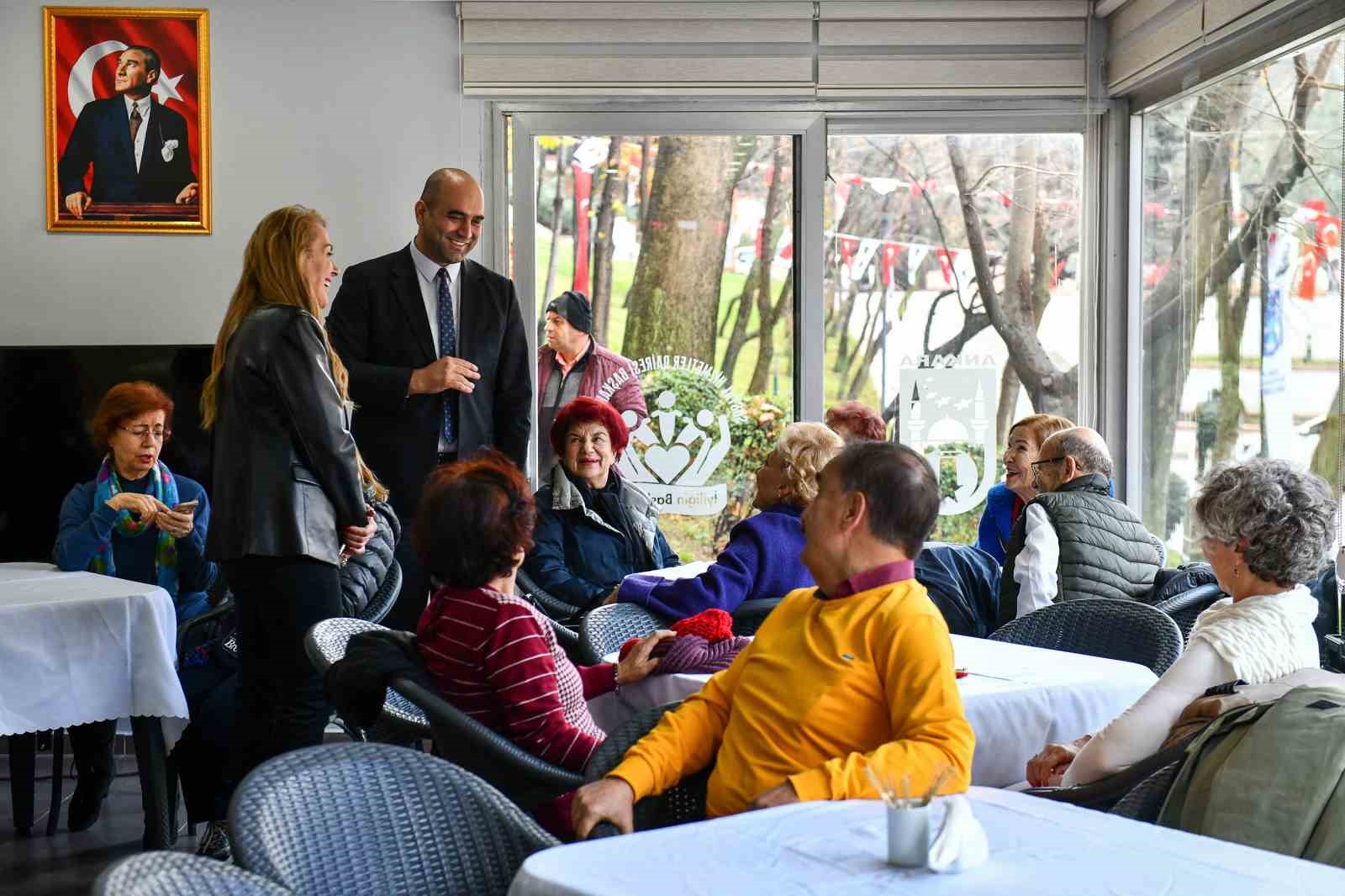 Ankara B&uuml;y&uuml;kşehir Belediyesince Dikmen Yaşlılar Lokali a&ccedil;ıldı
