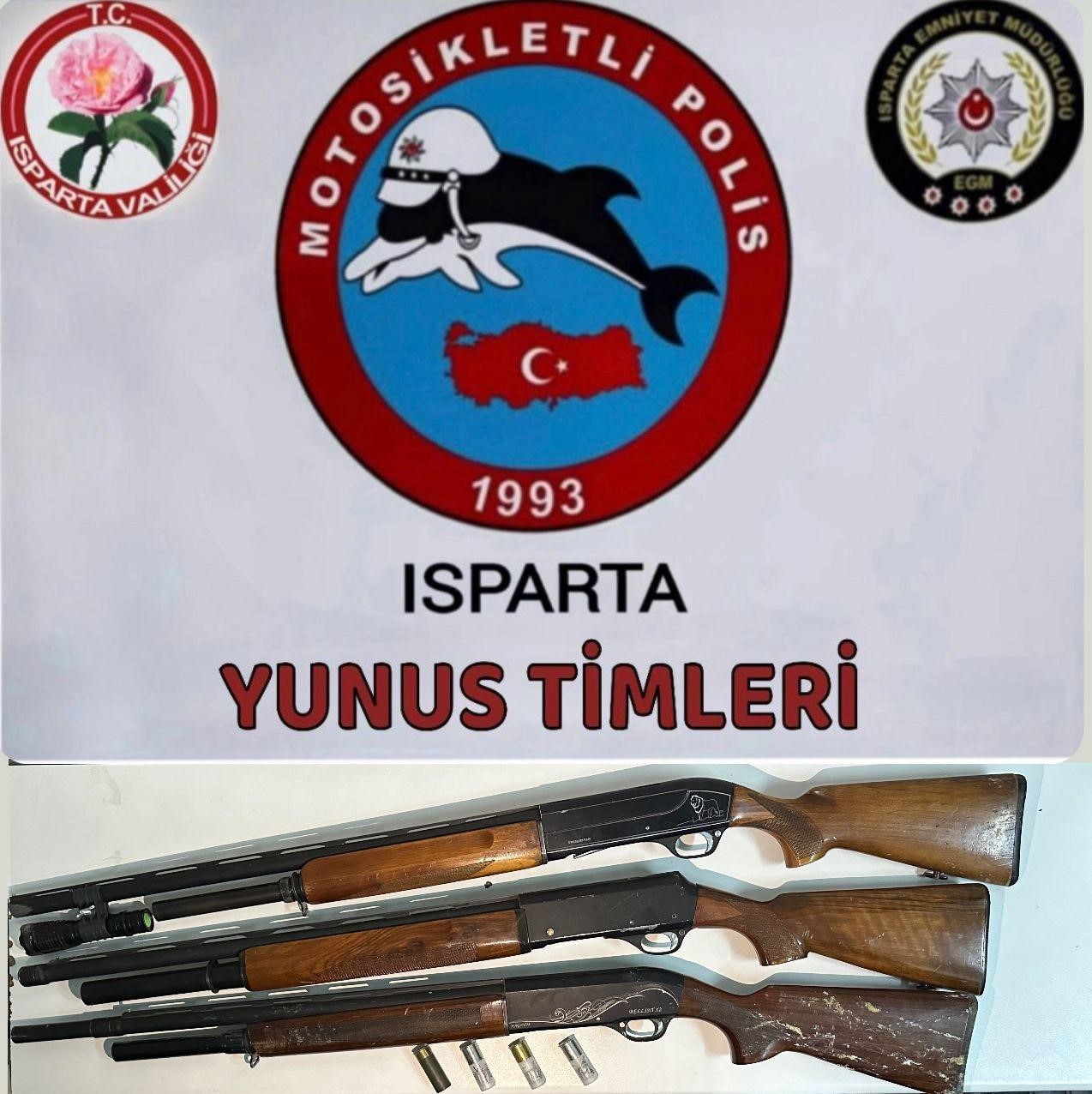 Isparta&rsquo;da 479 şok uygulamada 4 bin 170 şahıs sorgulandı
