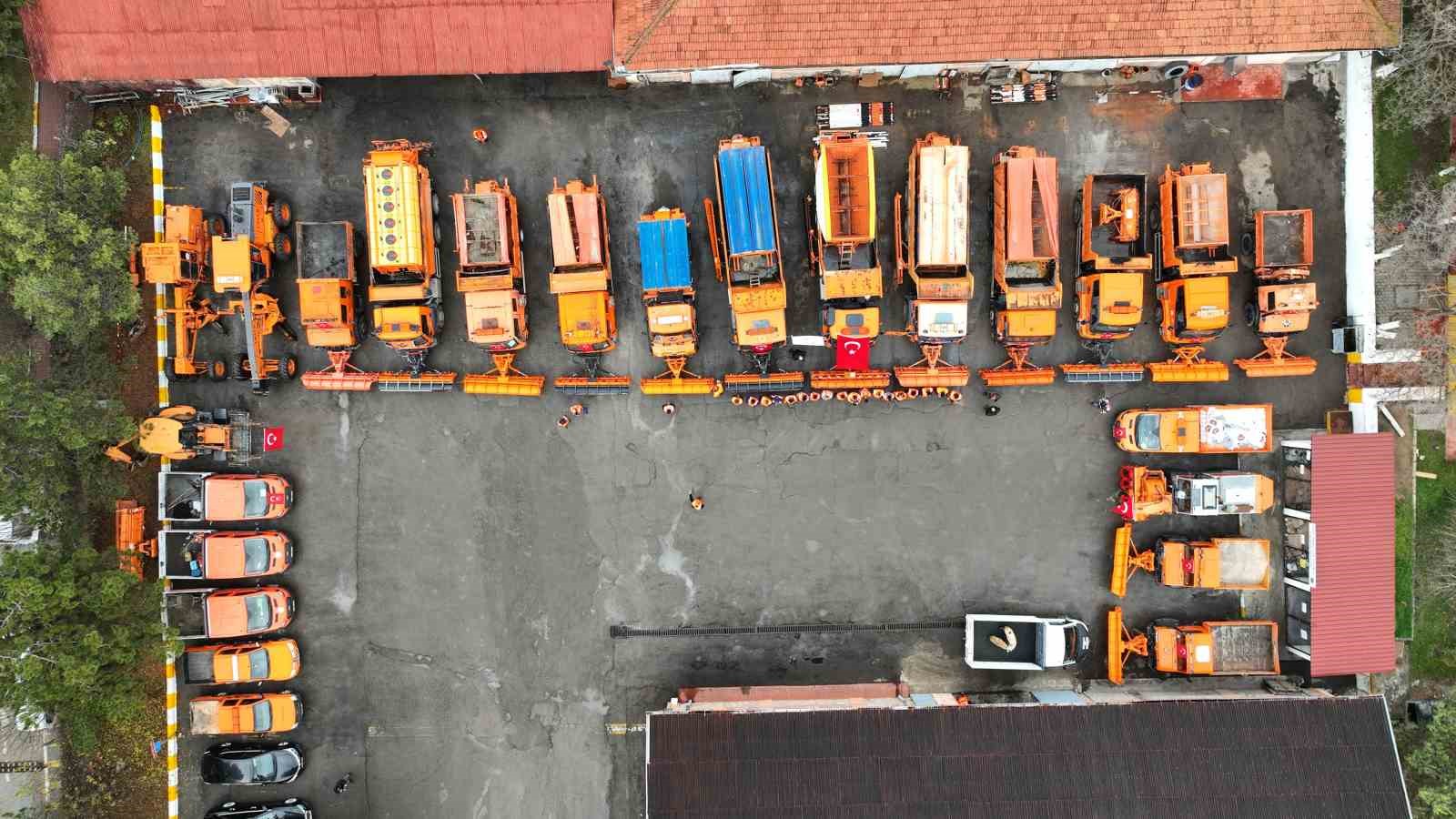 Türkiye'nin yüzölçümü bakımından en büyük 2. şehri olan Sivas kışa hazır
