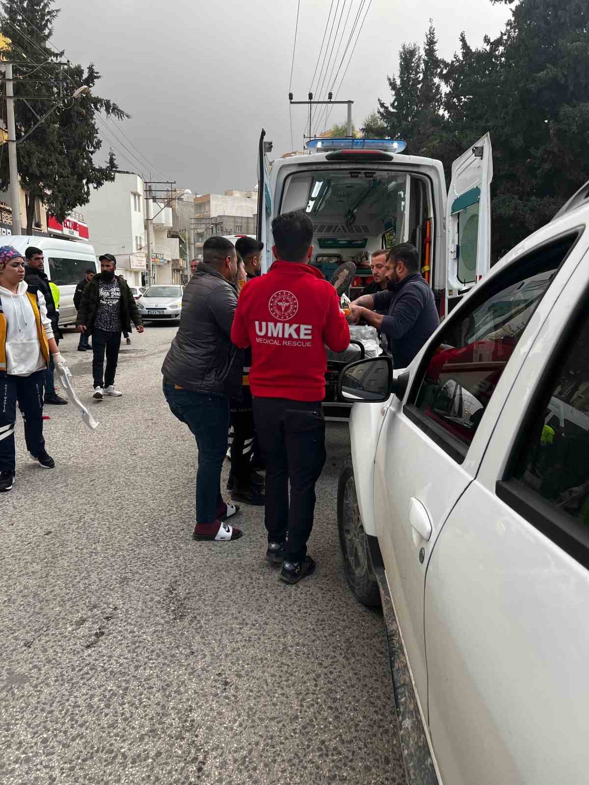 Mardin’de trafik kazası: 2 yaralı