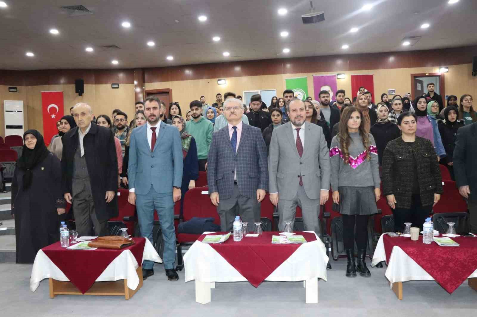 Iğdır Üniversitesinde “Filistin’e Bir Bakış” isimli panel düzenlendi