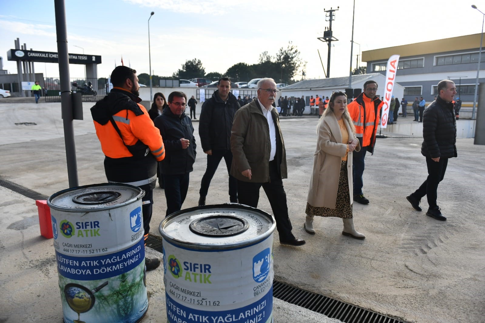 &Ccedil;anakkale Belediyesi 1&rsquo;inci Sınıf Atık Getirme Merkezi tanıtıldı
