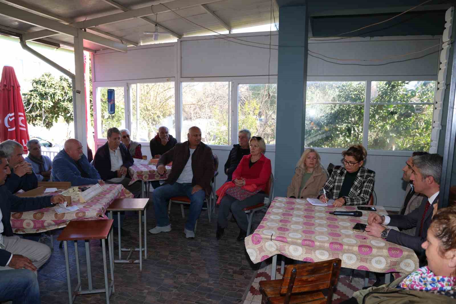 Başkan Oktay, Hisarönü Mahallesi’nde vatandaşlarla bir araya geldi