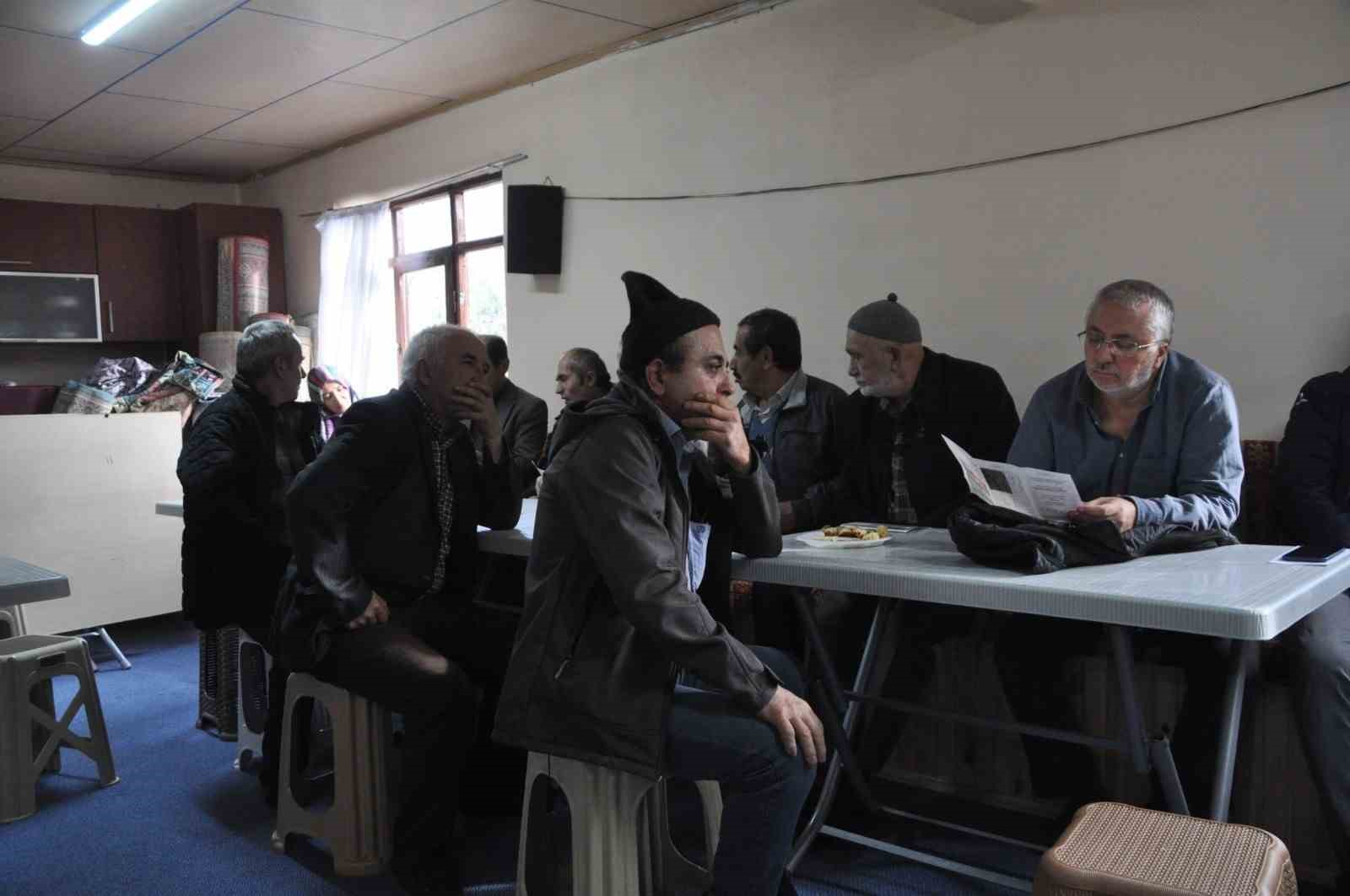 Rüzgar türbini için toplandılar