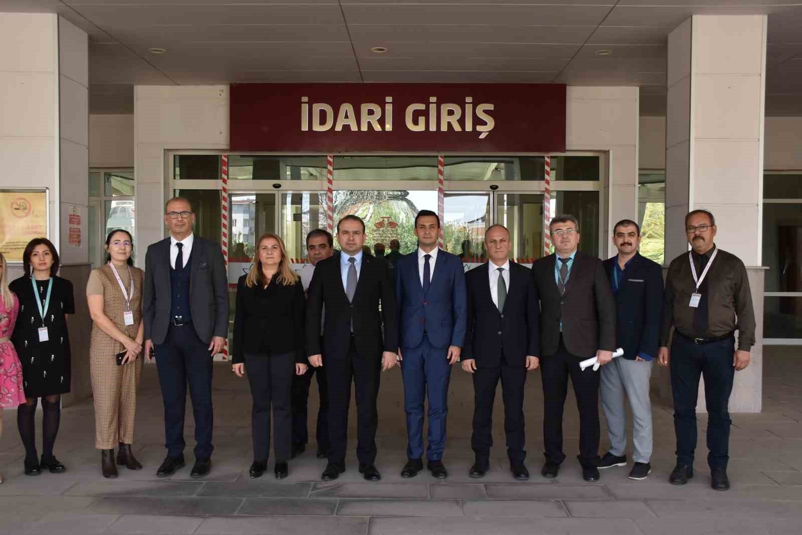 Müdür Şenkul, Nazilli Devlet Hastanesi’nde incelemelerde bulundu