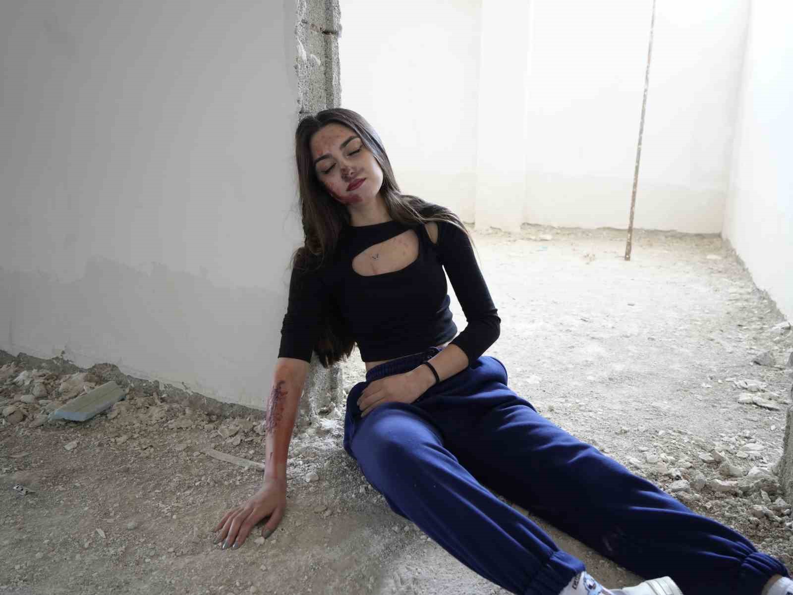 Gümüşhane’de gerçeği aratmayan deprem tatbikatı