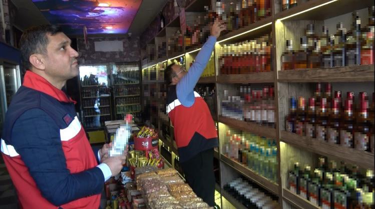 Kütahya’da alkollü içecek satış ve tüketim yerleri denetlendi