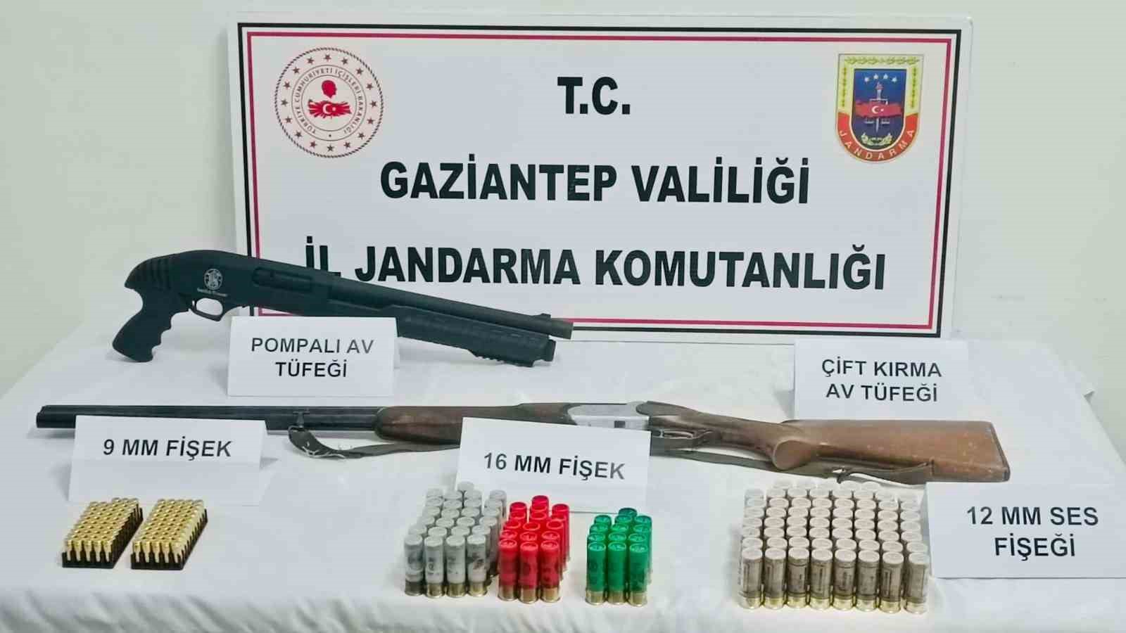 Gaziantep’te silah kaçakçılığı operasyonunda 9 kişi yakalandı
