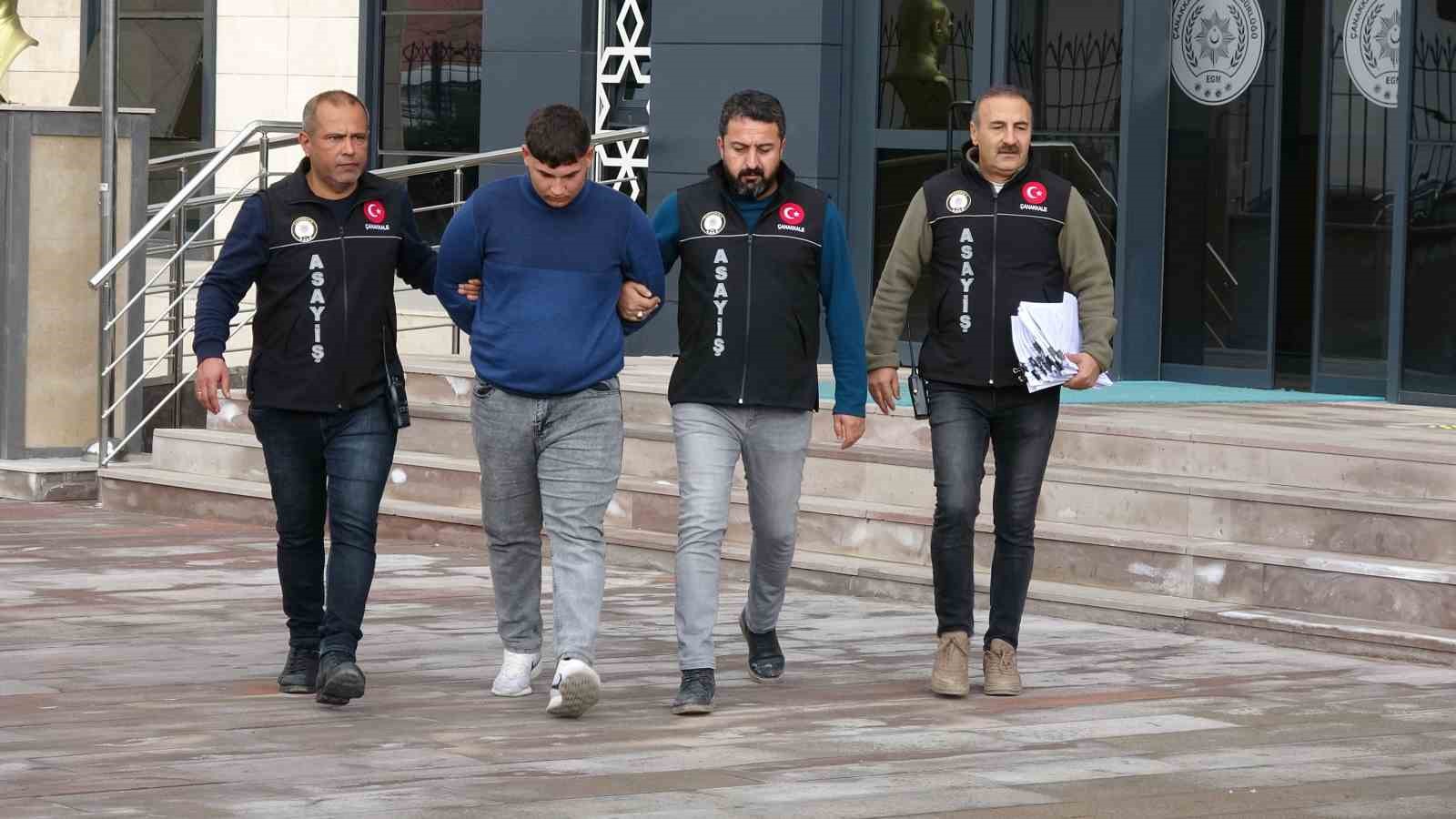 Çanakkale’de hakkında 40 yıl 2 ay 15 gün hapis cezası bulunan şahıs tutuklandı