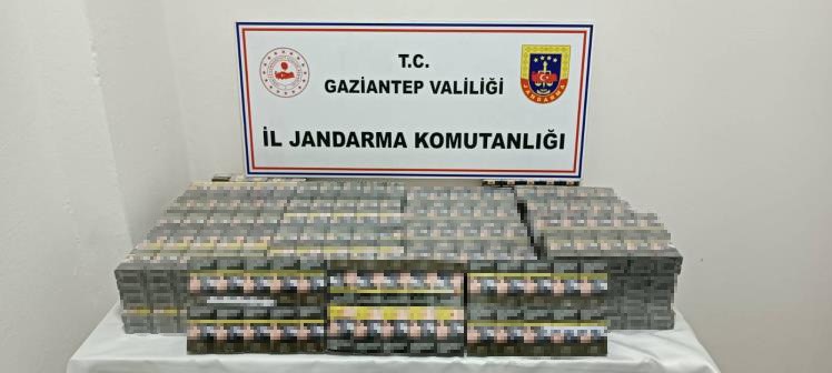 Gaziantep’te 150 bin TL değerinde kaçak sigara ele geçirildi
