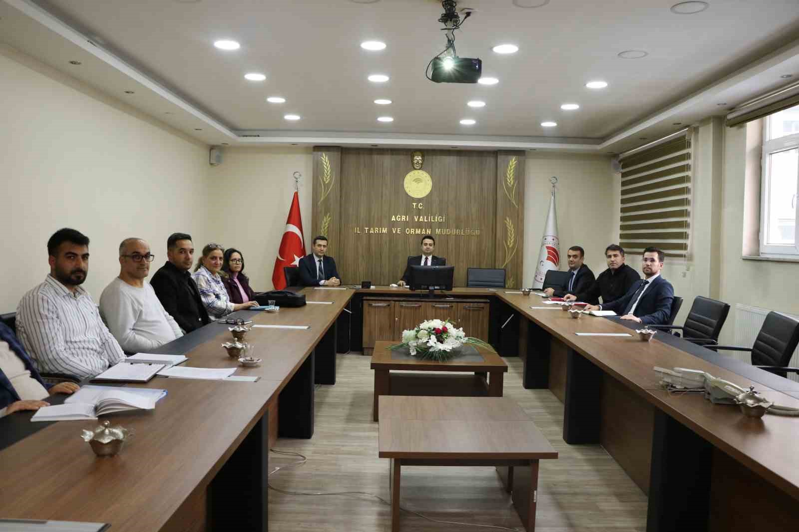 Ağrı’da tarımsal üretim planlandı