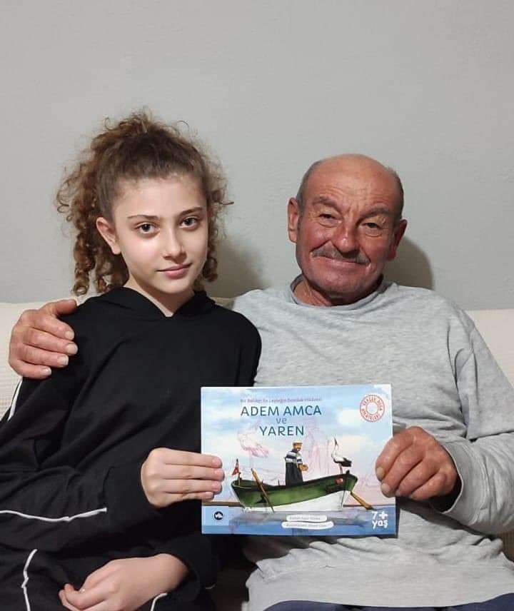 D&uuml;nya &ccedil;apında ilgi g&ouml;ren Adem Amca ve Yaren Leylek hikayesinin kitabı &ccedil;ıktı
