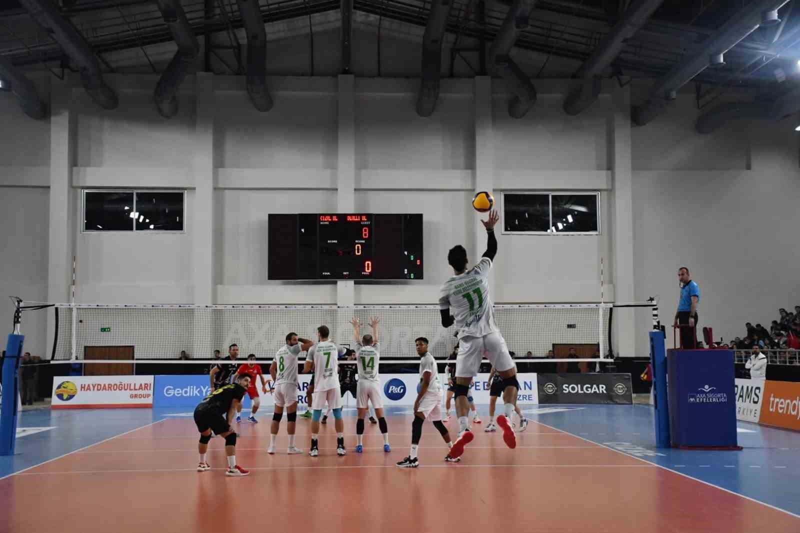 AXA Sigorta Efeler Ligi: RAMS Global Cizre Belediyespor: 3 - Develi Belediyespor: 0