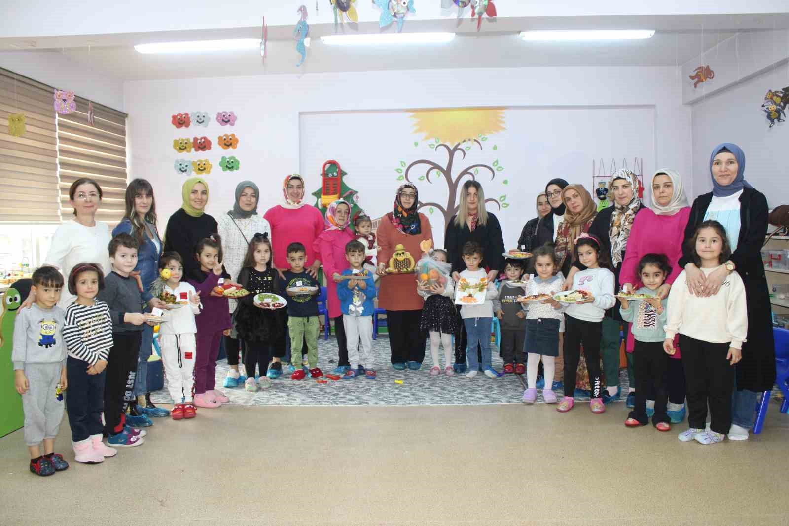 En güzel meyve tabağı için yarıştılar