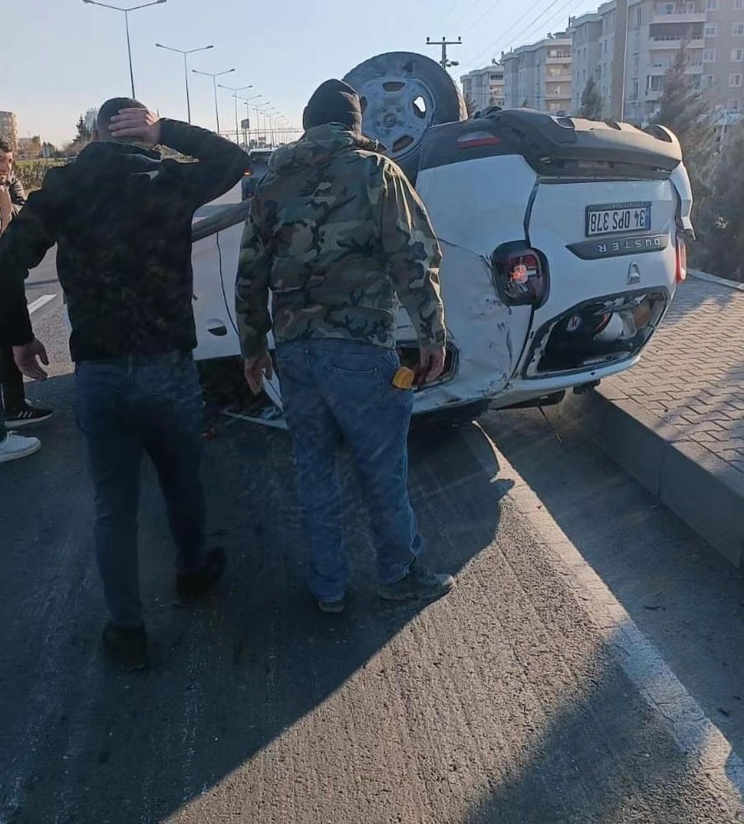 Mardin’de trafik kazası: 2 yaralı