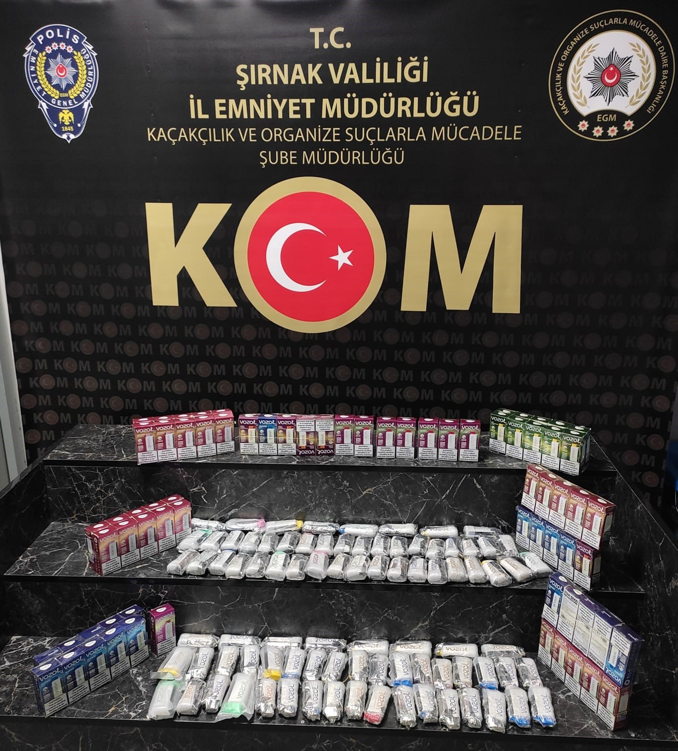 Şırnak&rsquo;ta ka&ccedil;ak&ccedil;ılık ve asayiş operasyonu: 62 g&ouml;zaltı 