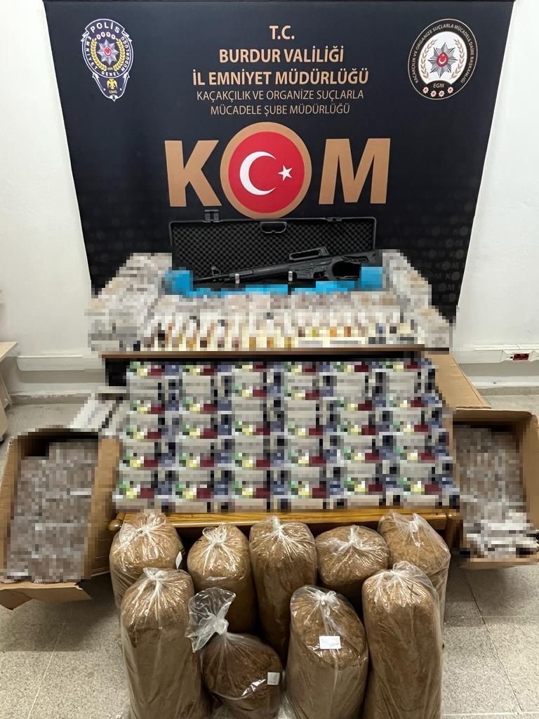 Burdur&rsquo;da ka&ccedil;ak&ccedil;ılık operasyonu: 2 şahıs tutuklandı
