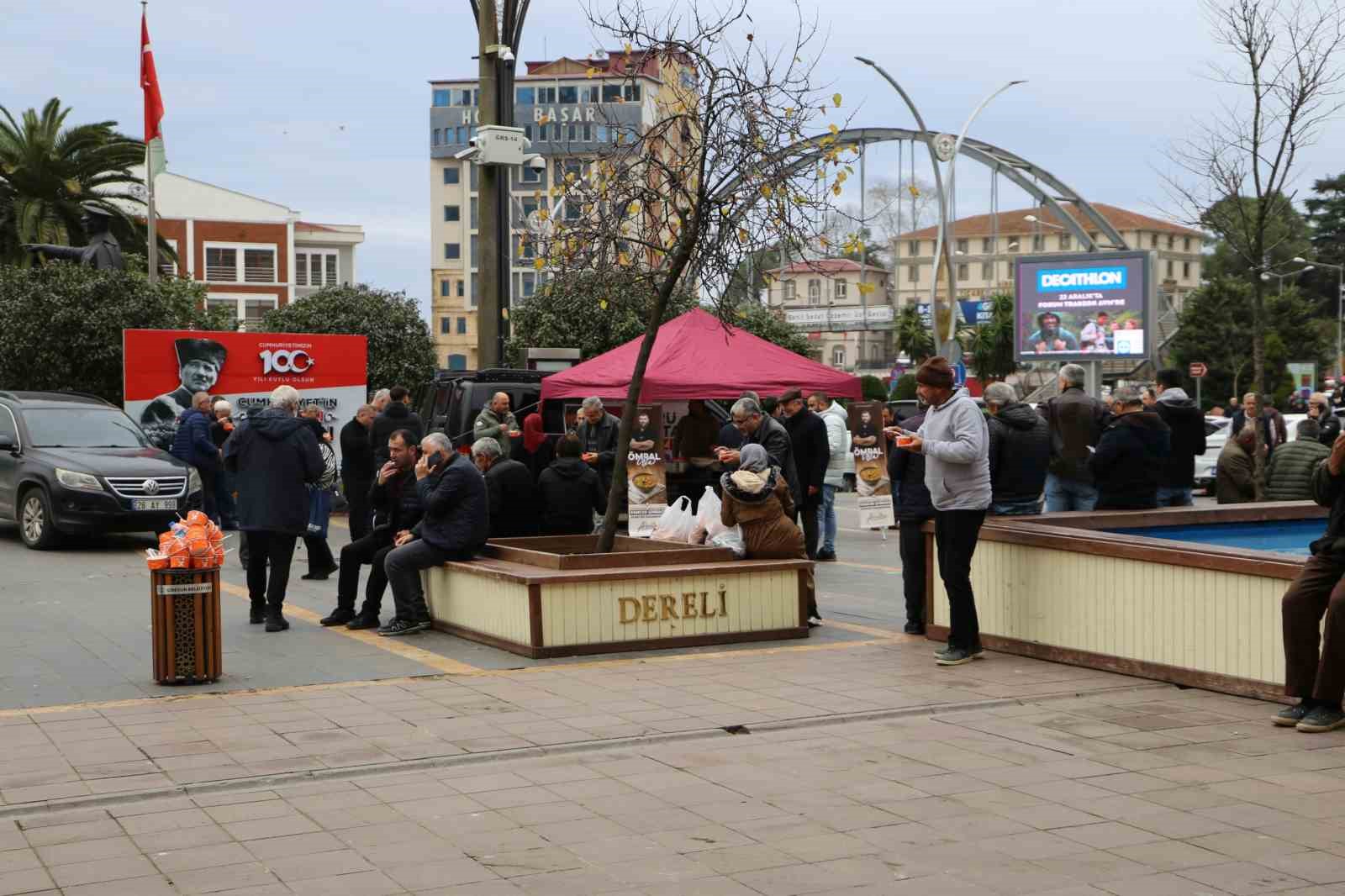 Giresunlular pancar çorbasına doyamadı