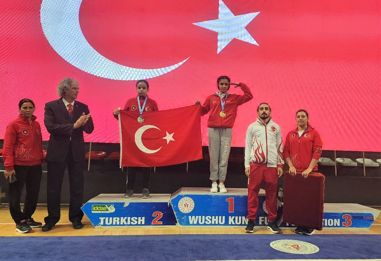 Mersinli sporcular Wushu Kung-Fu Avrupa Şampiyonası’ndan başarıyla döndü
