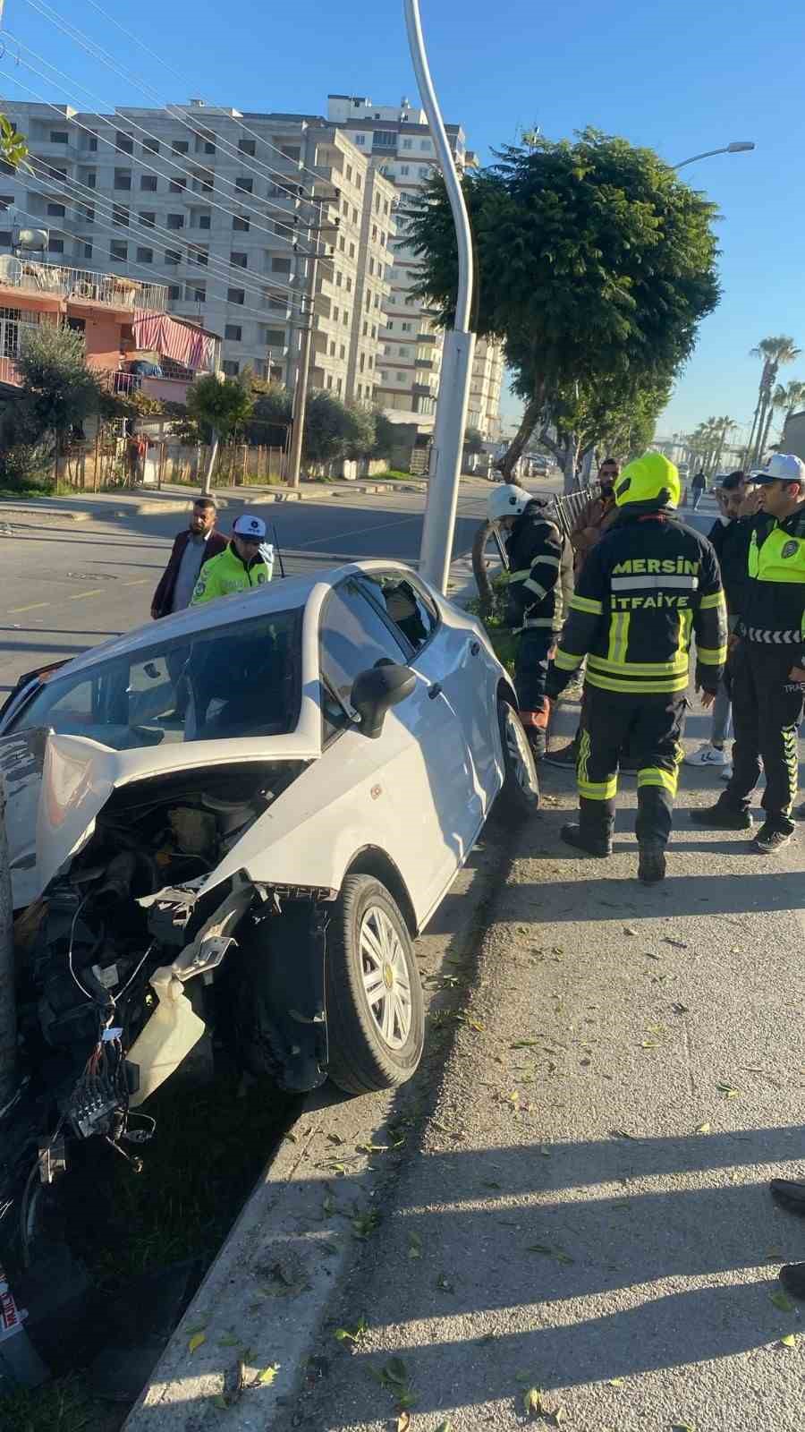 Tarsus’ta trafik kazası: 1 yaralı
