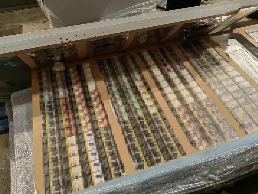 Sınır kapısında 11 bin 400 kutu kaçak sigara ele geçirildi