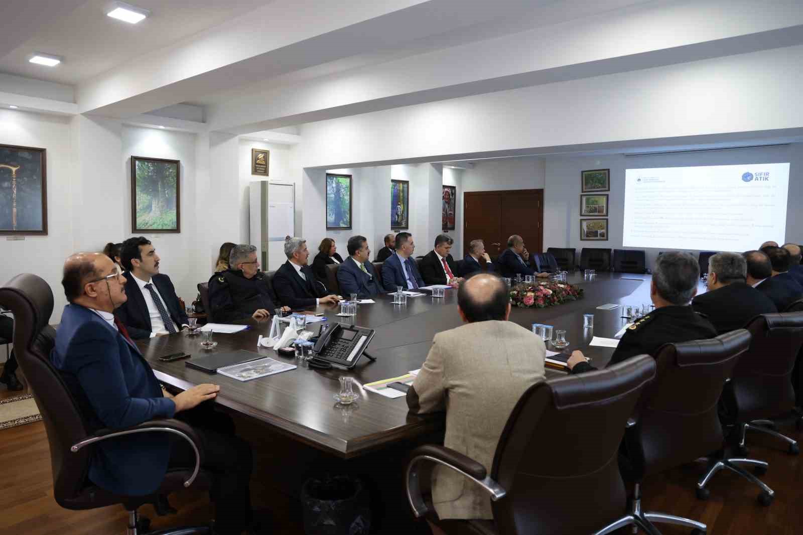 Bağımlılıkla M&uuml;cadele İl Koordinasyon Kurulu toplandı
