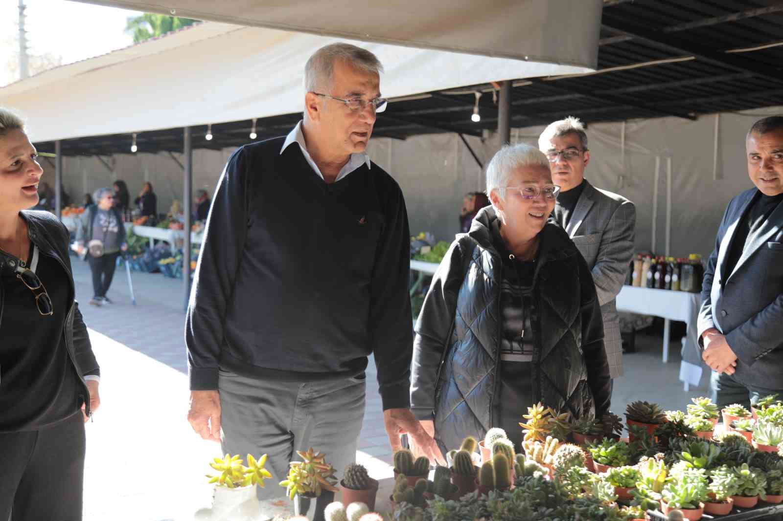 Mezitli’de yerli üretim doğal ürünler sergilendi
