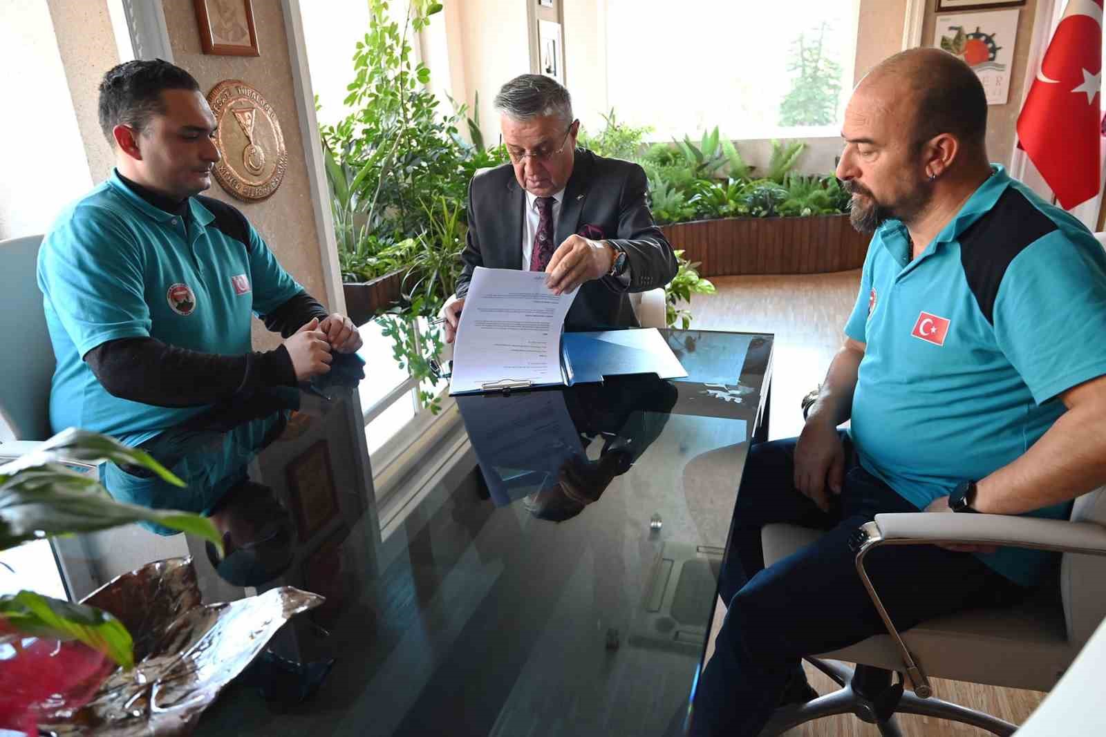 Kemer Belediyesi ile KEMKUT arasında iş birliği protokolü
