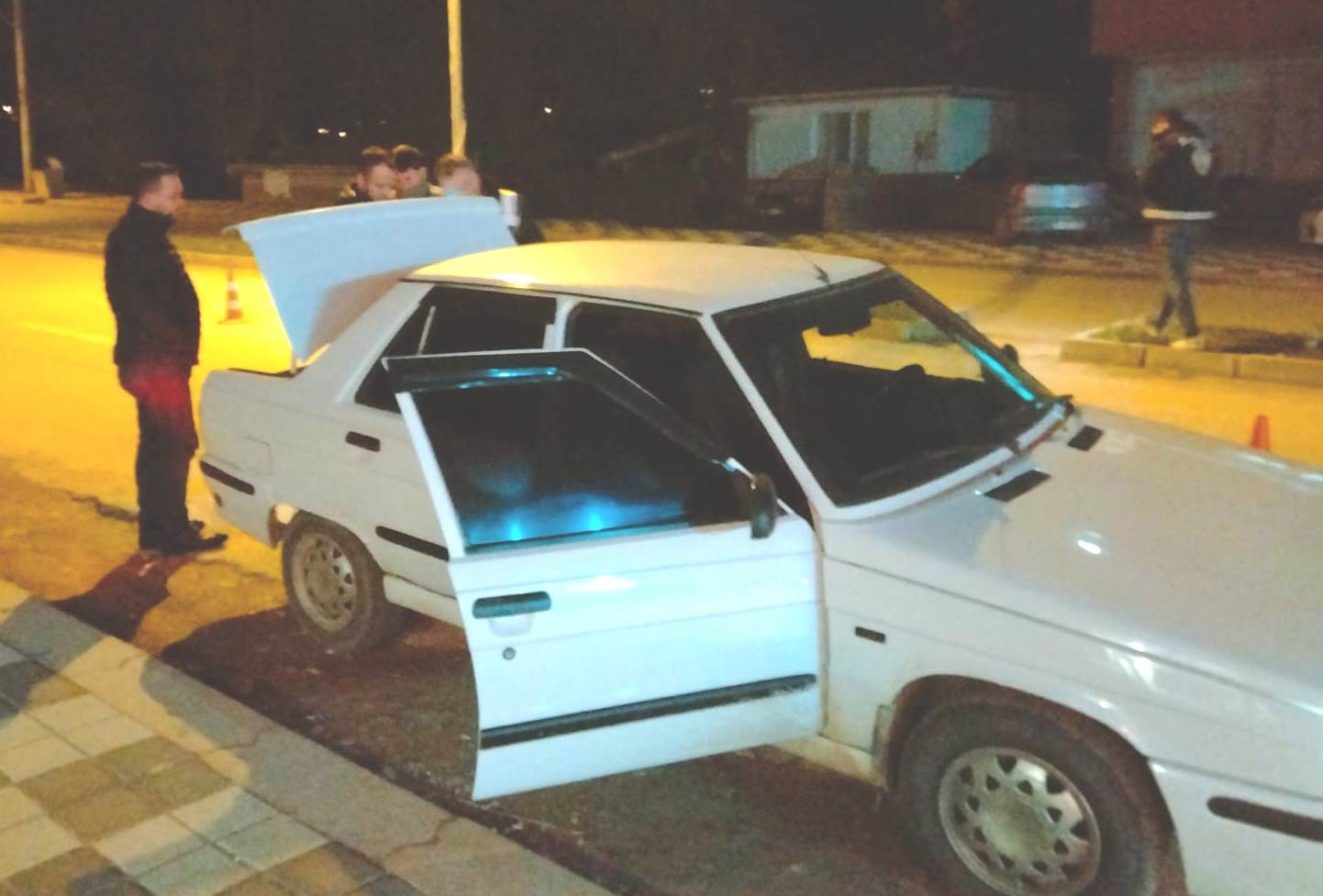 Kaymakam Tosun, polisin Dar Bölge uygulamasına katıldı