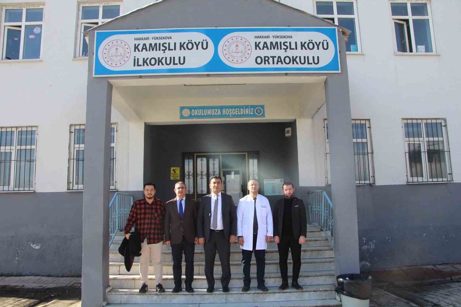 M&uuml;d&uuml;r Atael, okul ziyaretlerine devam ediyor
