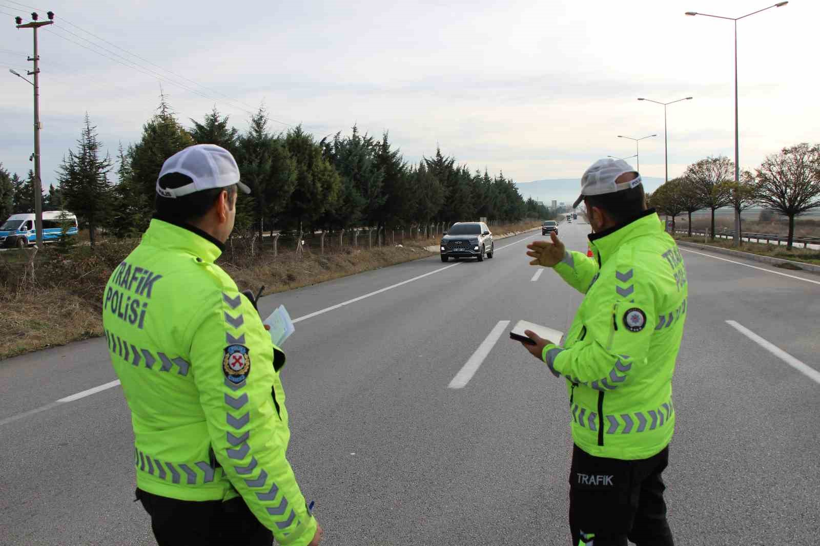 Amasya’da helikopter destekli trafik denetimleri
