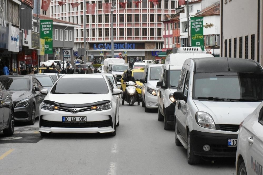 Balıkesir’de Kasım ayında araç sayısı 582 bin oldu