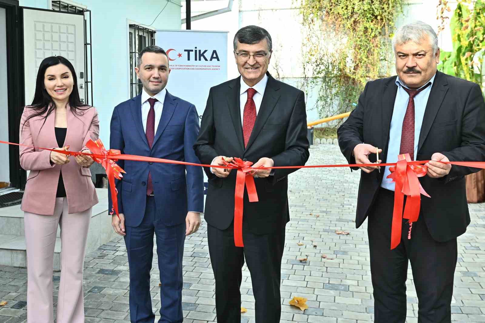 TİKA’nın destekleriyle Tacikistan’da ‘Kadın Mesleki Eğitim Merkezi ve Sığınma Evi’ açıldı