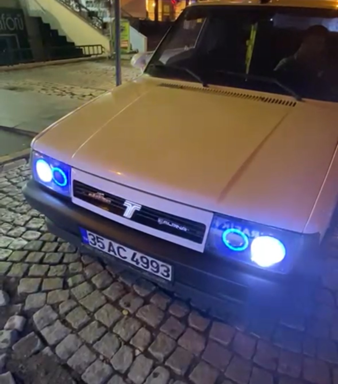 Egzoza taktığı aparat polisi bile şaşırttı
