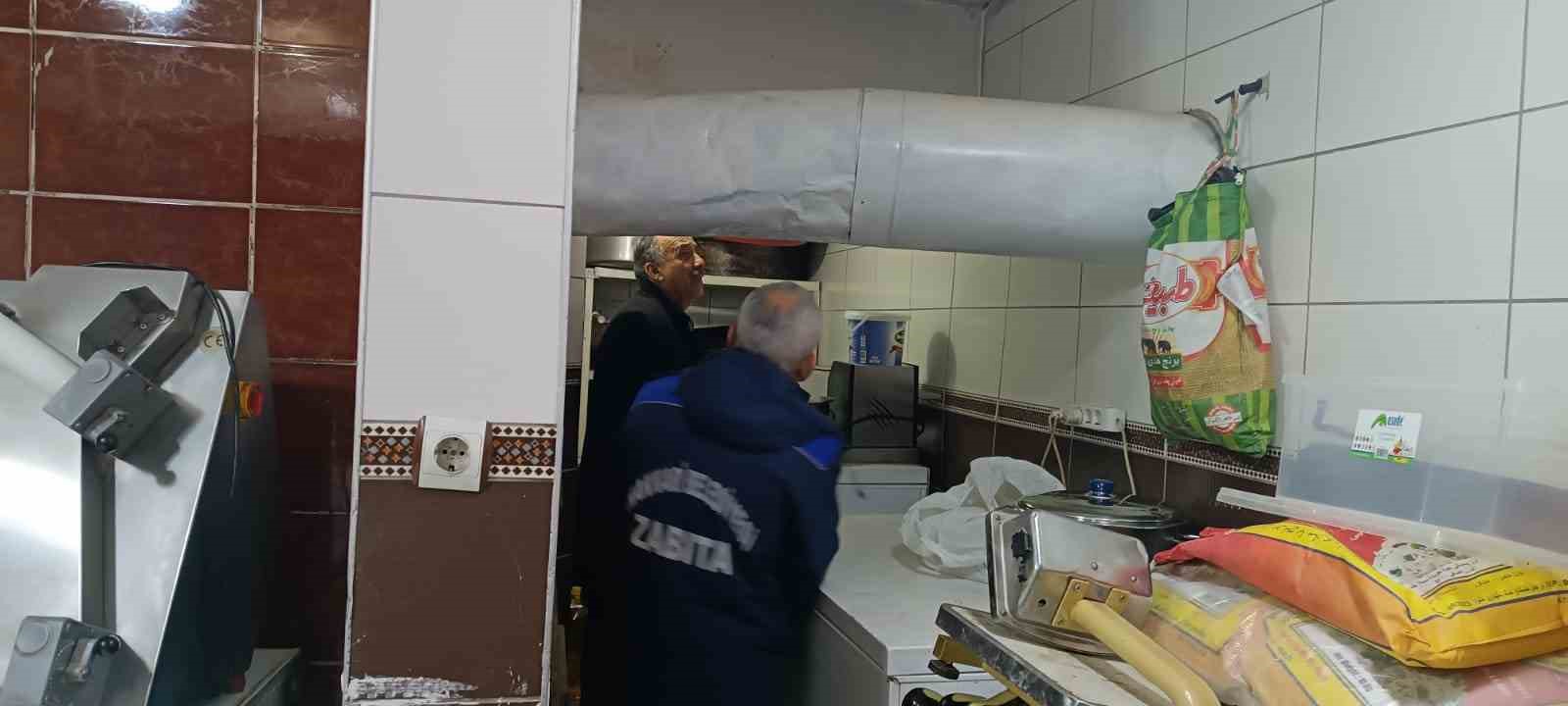 Hakkari’de lokanta imalathaneleri denetlendi