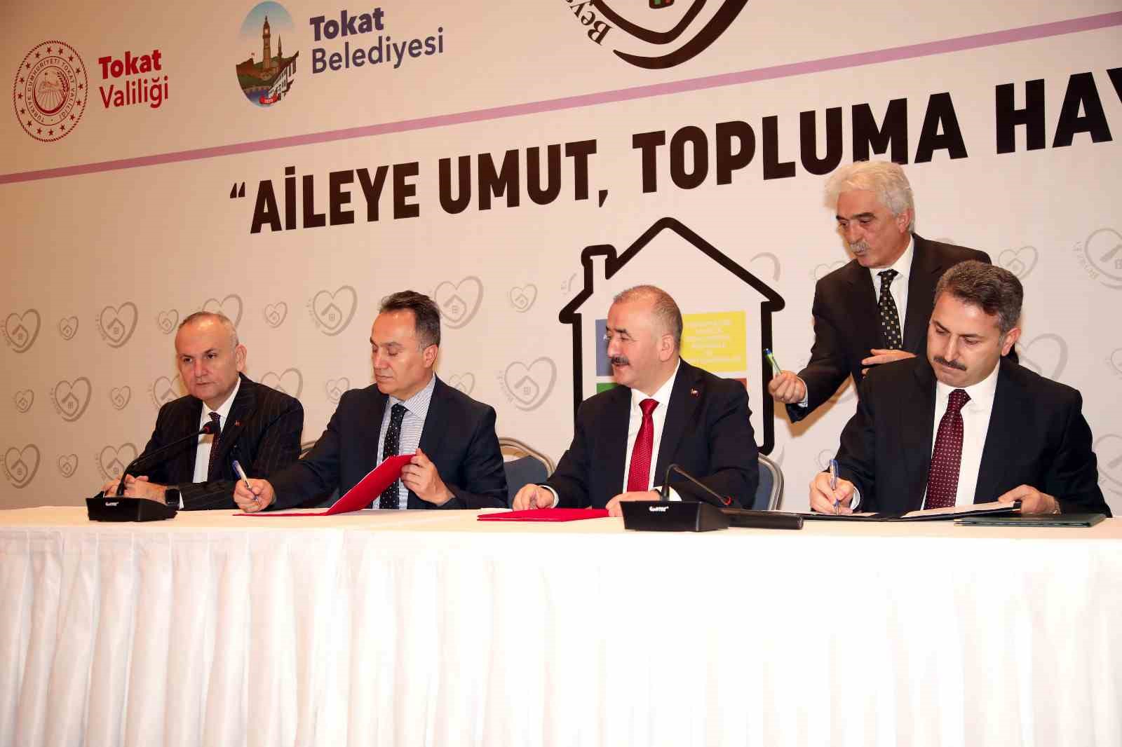 Tokat’ta “Beyaz Ev” protokolü imzalandı