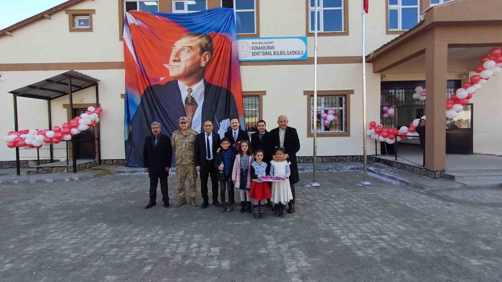 Şehit İsmail Bülbül’ün ismi yeni okula verildi