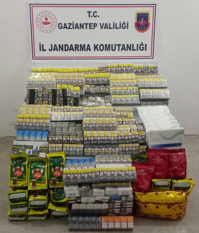 Gaziantep’te 1 milyon lira değerinde kaçak malzeme ele geçirildi
