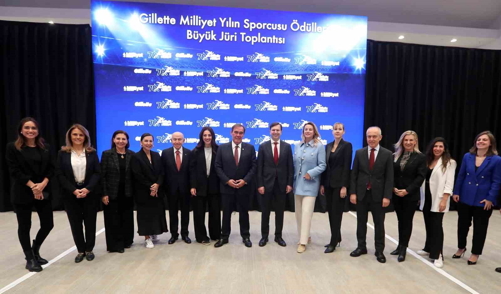 Gillette Milliyet Yılın Sporcusu oylaması için jüri toplantısı gerçekleştirildi