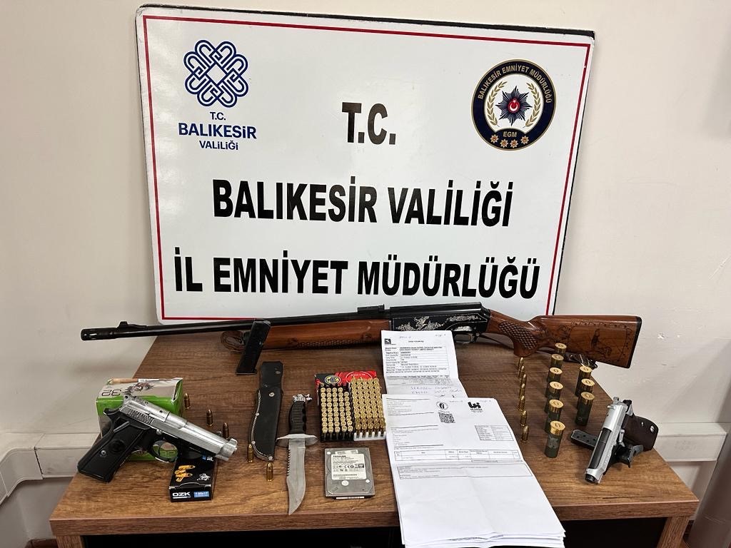 Bandırma ve Gönen’de tefecilik ve nitelikli hırsızlığa yönelik operasyon