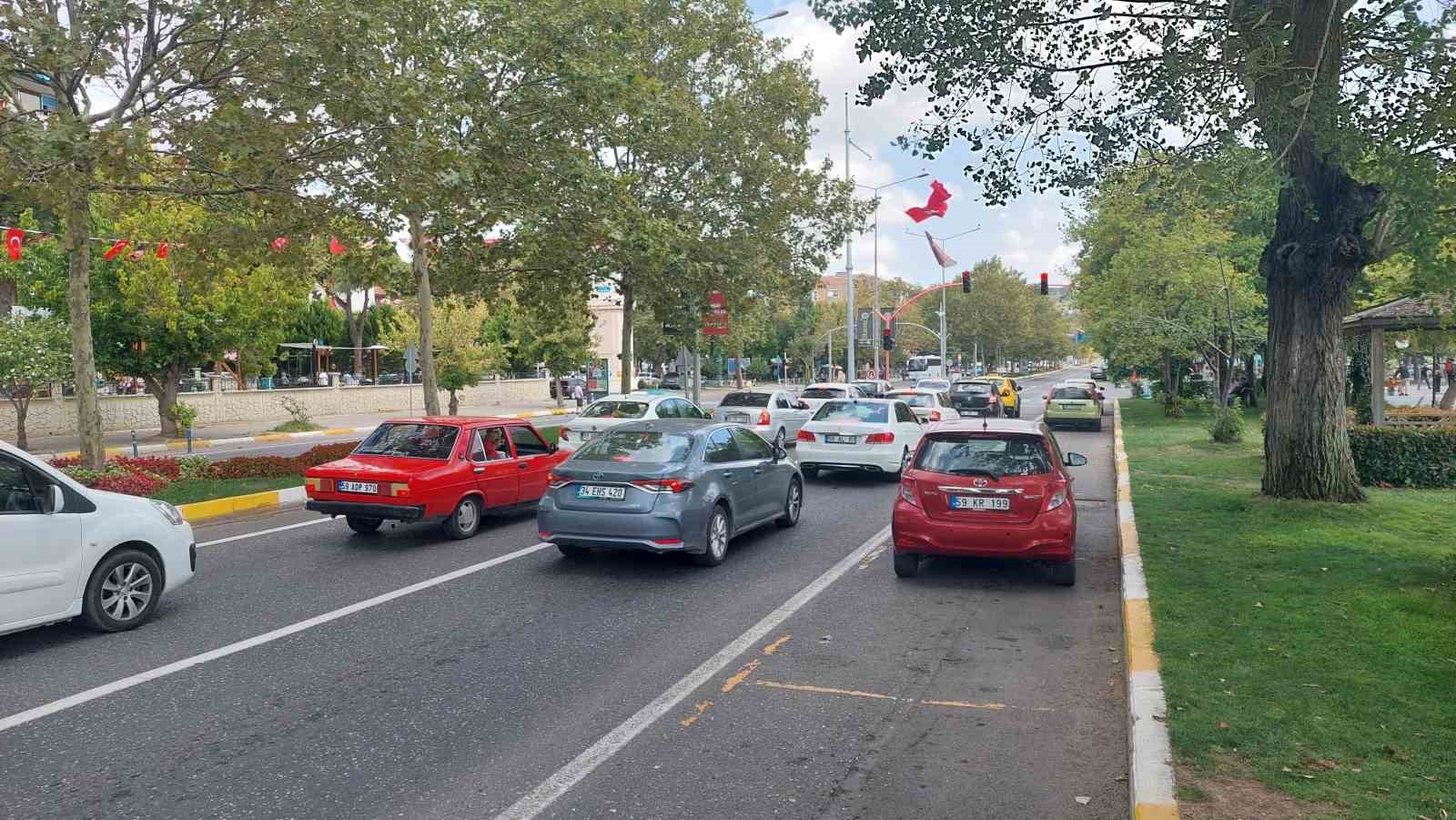 Tekirdağ’da taşıtı sayısı 321 bin 514 oldu
