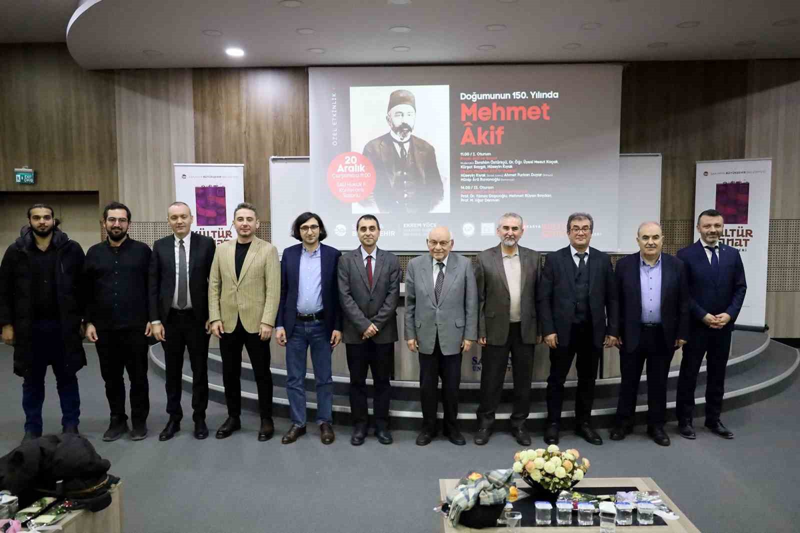 Doğumunun 150’nci yılında Mehmet Akif konuşuldu
